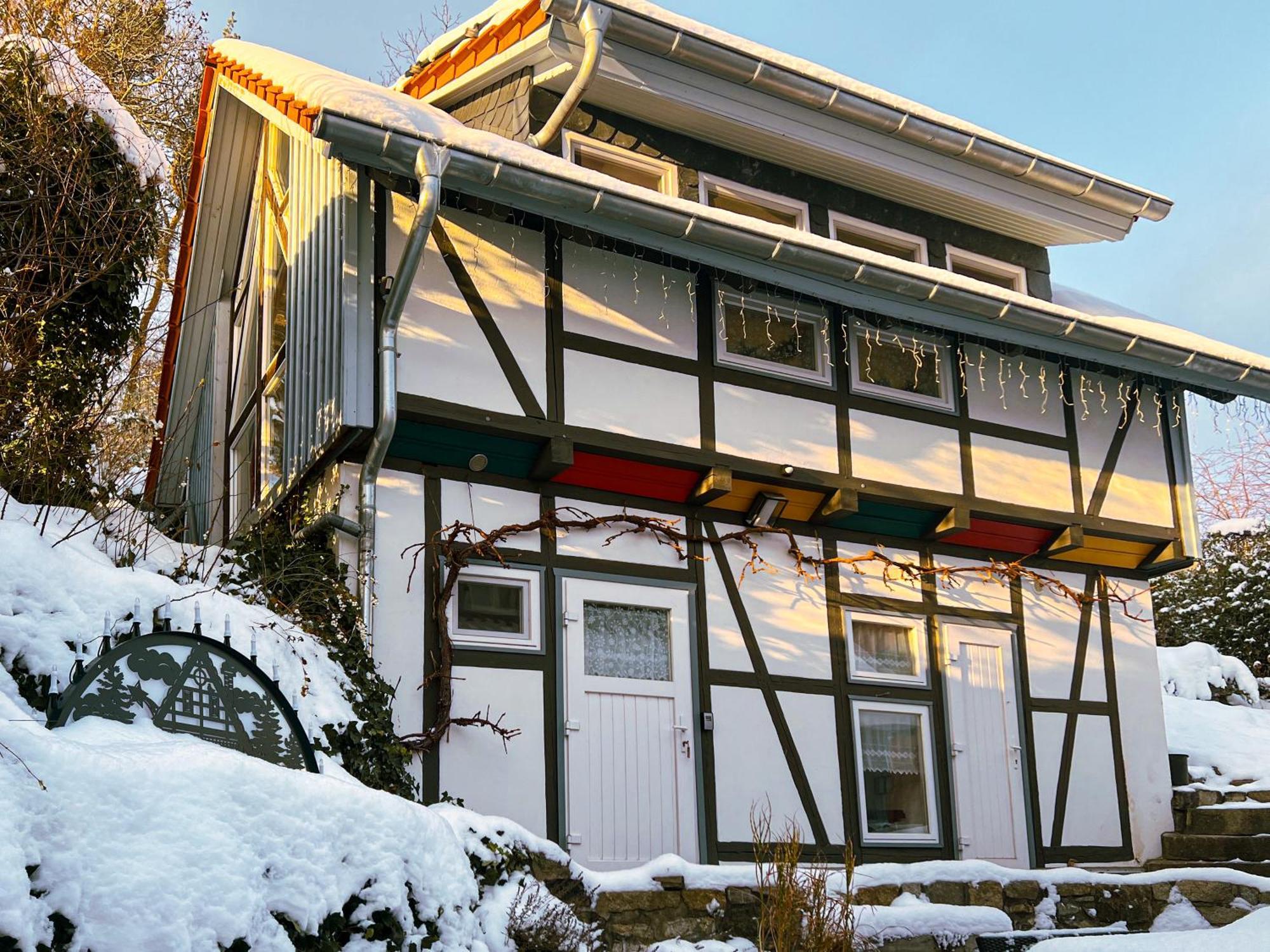 Harz Im Glueck - Fachwerkhaus Fuer Zwei In Wernigerode Villa Bagian luar foto